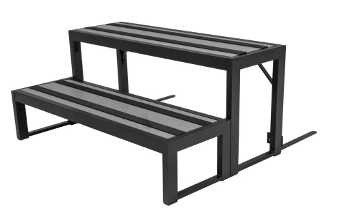 Schody Versastep Flinty Grey do Wanny SPA / Swim Spa