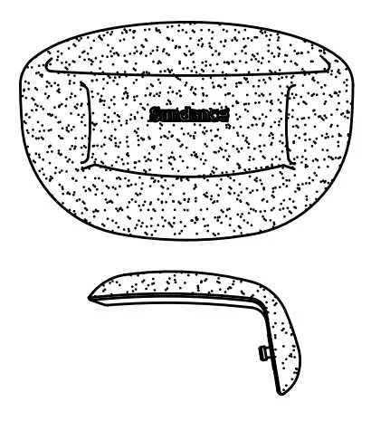 Zagłówek do wanien SPA Sundance Spas, symbol 6472-970